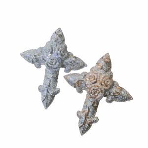 Moissanite pendant cross