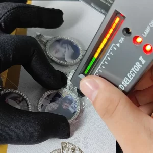 Customized Moissanite Memory Keep Pendant